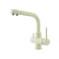 Смеситель для кухни Lemark COMFORT с подключением к фильтру питьевой воды, цвет: шампань (LM3061PSH) фото в интернет-магазине Русалия