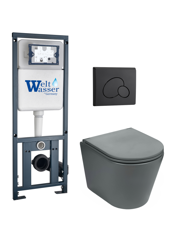 Комплект MARBERG 410 + SALZBACH 043 MT-GR + MAR 410 RD MT-BL WeltWasser