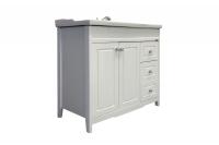 COMFORTY. Тумба-умывальник "Тбилиси-90" белый глянец с раковиной COMFORTY XD-F90 фото в интернет-магазине Русалия