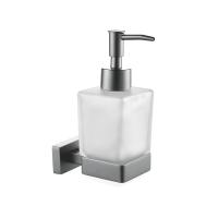 Дозатор жидкого мыла Shevanik SG5644T, оружейная сталь фото в интернет-магазине Русалия