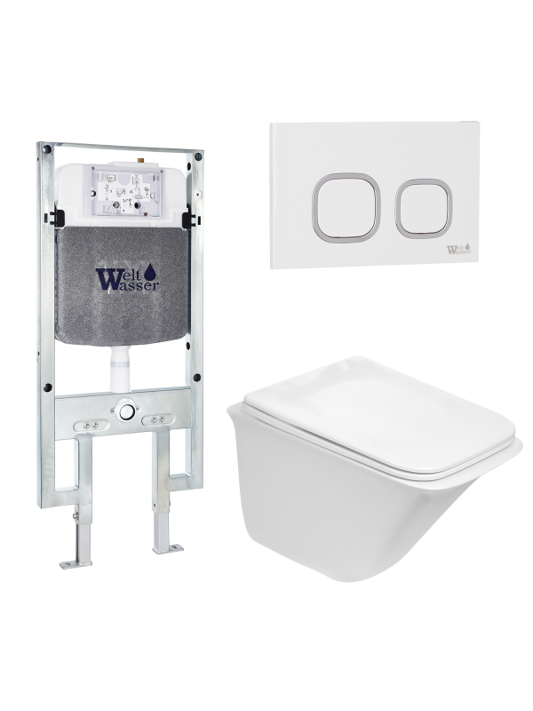 Комплект AMBERG 497 ST + ROTBACH 004 GL-WT + AMBERG RD-WT WeltWasser