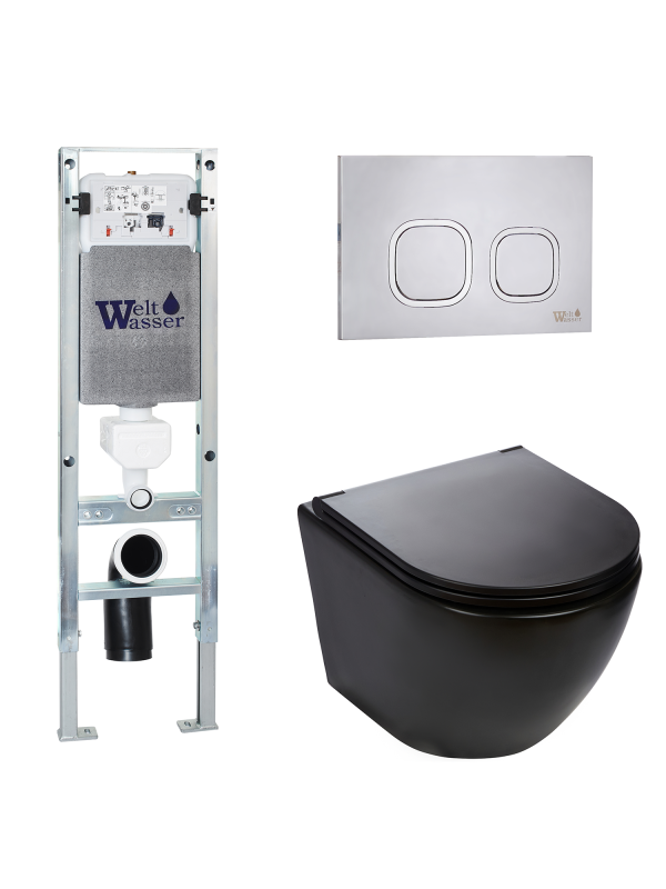 Комплект AMBERG 350 ST + MERZBACH 043 MT-BL + AMBERG RD-MT CR WeltWasser