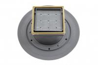 Точечный трап Pestan Confluo Standard 10х10 Dry Ceramic Gold (13000182) фото в интернет-магазине Русалия