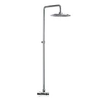 Душевая система наружнего монтажа нажимная порционная SOLESTOP 745403RM250 Ramon Soler фото в интернет-магазине Русалия