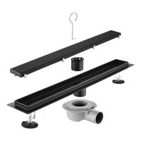 Трап для душа под плитку 60см Savol S-DL01H-60, черный фото в интернет-магазине Русалия