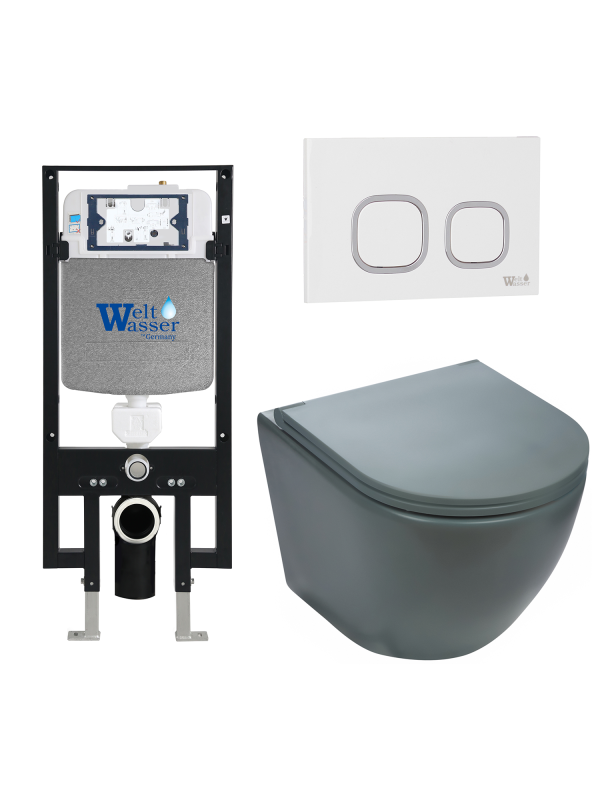 Комплект AMBERG 497 + MERZBACH 043 MT-GR + AMBERG RD-WT WeltWasser