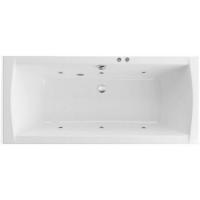 Гидромассажная ванна EXCELLENT Aquaria Lux Slim 180x80 "SOFT" (хром) WAEX.AQU18S.SOFT.CR фото в интернет-магазине Русалия