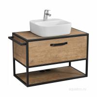 Тумба под раковину AQUATON Лофт Фабрик 80 дуб кантри 1A242401LTDY0 фото в интернет-магазине Русалия