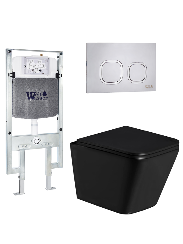 Комплект AMBERG 497 ST + GELBACH 043 GL-BL + AMBERG RD-MT CR WeltWasser