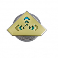 Точечный трап Pestan Confluo Standard 20х20 Angle Gold (13000131) фото в интернет-магазине Русалия