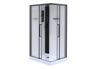 Прямоугольная душевая кабина 100х80х215 ESKM108CKRR Esbano фото в интернет-магазине Русалия