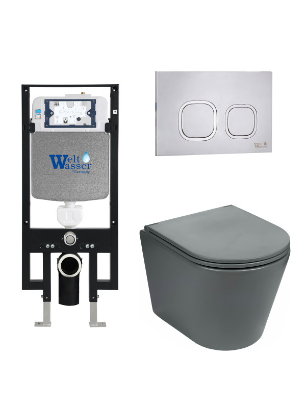 Комплект AMBERG 497 + SALZBACH 043 MT-GR + AMBERG RD-MT CR WeltWasser