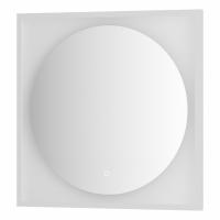 Зеркало  в багетной раме с LED-подсветкой настенное ECLIPSE DEFESTO 70x70 см, DF 2227S фото в интернет-магазине Русалия