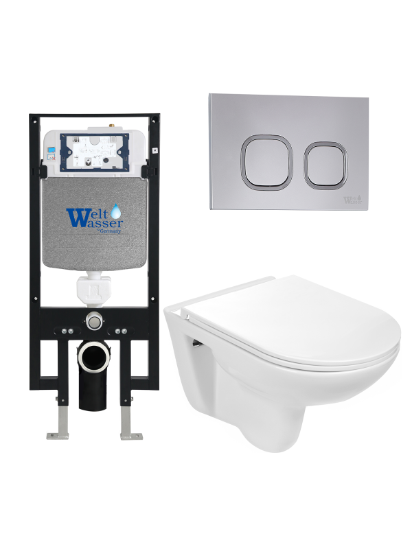 Комплект AMBERG 497 + BAARBACH 004 GL-WT + AMBERG RD-CR WeltWasser