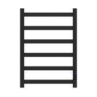 Полотенцесушитель электрический Point Атлант PN18846B П6 400x600, диммер справа, черный фото в интернет-магазине Русалия