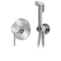 Гигиенический душ со смесителем встраиваемый Grocenberg GB1003CR, хром фото в интернет-магазине Русалия