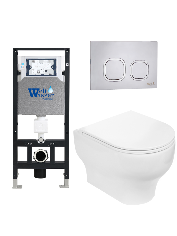 Комплект AMBERG 506 + ERLENBACH 004 GL-WT + AMBERG RD-MT CR WeltWasser