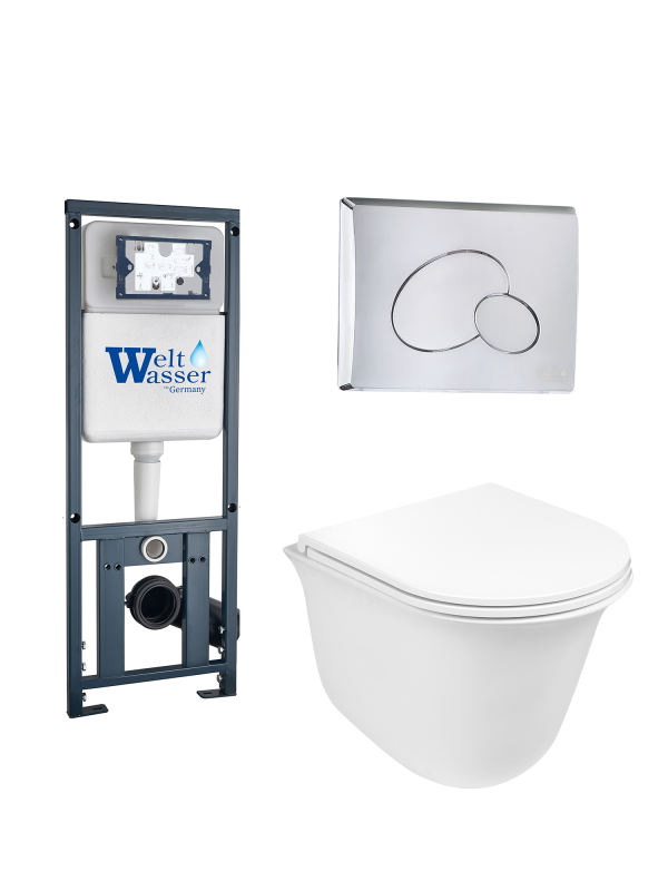 Комплект MARBERG 410 + TELBACH 004 GL-WT + MAR 410 RD-CR WeltWasser