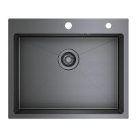 Кухонная мойка Raglo R701.6050.09, графит фото в интернет-магазине Русалия