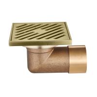 Душевой трап Raglo R606.10.03, сатин золотой фото в интернет-магазине Русалия