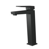Смеситель для умывальника высокий RUSH Thira (TR3635-13Black) фото в интернет-магазине Русалия