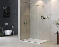 Душевая перегородка CEZARES LIBERTA-L-1-125-120-C-Cr прозрачное, профиль хром фото в интернет-магазине Русалия