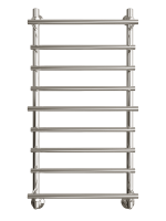 Полотенцесушитель ДВИН Q Primo 100/50 Водяной 1"-3/4"-1/2" К1 Полированный 4627085974949 фото в интернет-магазине Русалия