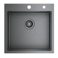 Кухонная мойка Raglo R700.5050.09, графит фото в интернет-магазине Русалия