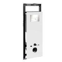 Salm 27TLT.010.ME.WH.BN04 Система инсталляции для унитазов, белый Wasserkraft фото в интернет-магазине Русалия