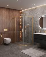 Душевой уголок CEZARES MOLVENO-RH-2-110/90-C-BORO-IV фото в интернет-магазине Русалия