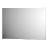 Зеркало с фацетом и LED-подсветкой настенное GLOW DEFESTO 60x40 см, DF 2502SH фото в интернет-магазине Русалия