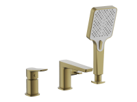 Смеситель для ванны BELZ на борт золотой (B66715-5) фото в интернет-магазине Русалия