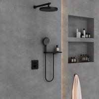 Душевой комплект Inspire VSFW-3I21T2RMB встраиваемый, термостатический, 2 режима, черный Vincea фото в интернет-магазине Русалия