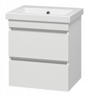 Тумба Енисей 50 подвесная с раковиной Cersanit Como 50 Misty фото в интернет-магазине Русалия