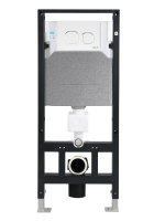 AMBERG 506 WT Инсталляция для унитаза. Белая кнопка WeltWasser фото в интернет-магазине Русалия