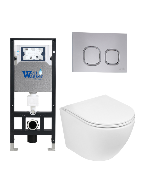 Комплект AMBERG 506 + MERZBACH 043 GL-WT + AMBERG RD-CR WeltWasser