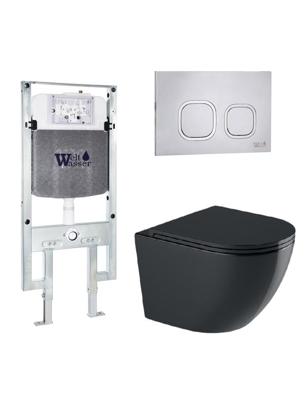 Комплект AMBERG 497 ST + MERZBACH 041 XL MT-BL + AMBERG RD-MT CR WeltWasser