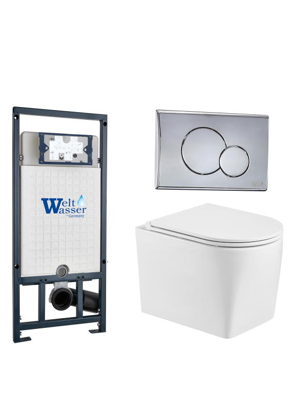 Комплект MARBERG 507 + NESENBACH 004 GL-WT + MAR 507 RD-CR WeltWasser