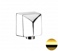 Шланговое подключение для душа Remer 309SDO, золото глянцевое фото в интернет-магазине Русалия