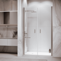 Душевая дверь RGW PA-104 1000, стекло прозрачное, профиль хром фото в интернет-магазине Русалия