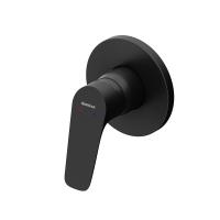 777500300 Jupiter, смеситель монтируемый в стену (черный) фото в интернет-магазине Русалия