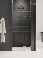 Дверь в нишу NEW TRENDY AVEXA COPPER BRUSHED 80x200 EXK-3532 (брашированная медь) фото в интернет-магазине Русалия