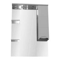 Зеркало-шкаф Loranto Стиль Соло 80 правостороннее, с фрезеровкой, 800х1025х170, белый (CS00024672) фото в интернет-магазине Русалия