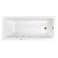 Гидромассажная ванна WHITECROSS Wave 160x70 "ULTRA NANO" (золото) 0101.160070.100.ULTRANANO.GL фото в интернет-магазине Русалия