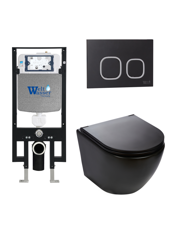 Комплект AMBERG 497 + MERZBACH 043 MT-BL + AMBERG RD-BL WeltWasser