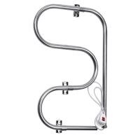 Электрический полотенцесушитель E-образный 440х700 хром DMT 104-25 44x70 EK R Domoterm фото в интернет-магазине Русалия