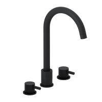 360200300 Scandinavian Pure Смеситель для умывальника, встраиваемый в столешницу, трёхсекционный, че Damixa фото в интернет-магазине Русалия