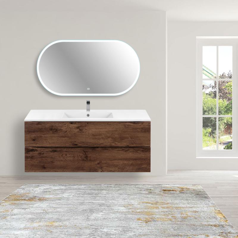 База под керамическую раковину Mia 1200 подвесная, 2 выкатных ящика soft close, R.Wood Vincea