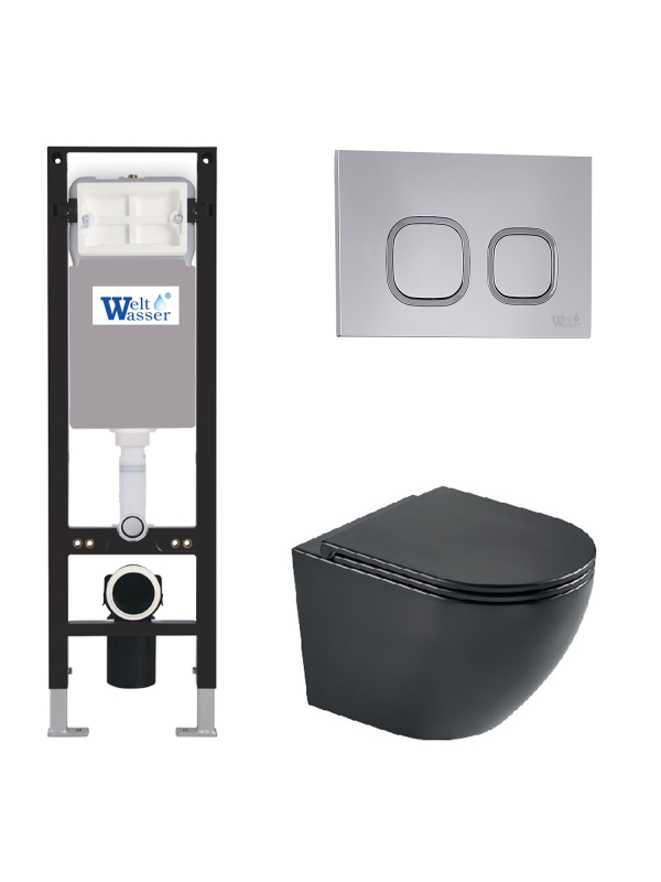 Комплект AMBERG 350 + MERZBACH 043 MT-BL + AMBERG RD-CR WeltWasser