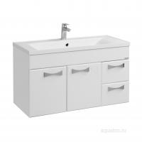 Тумба под раковину AQUATON Диор 100 белый 1A167701DR010 фото в интернет-магазине Русалия